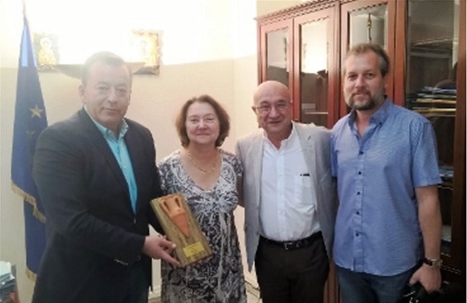 Tο Βραβείο Best of Greece  του Παγκόσμιου Διαγωνισμού Ελαιολάδου παρέδωσε ο Β. Κόκκαλης